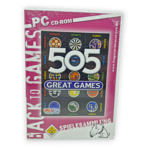 505 great games spielsammlung - 505,
