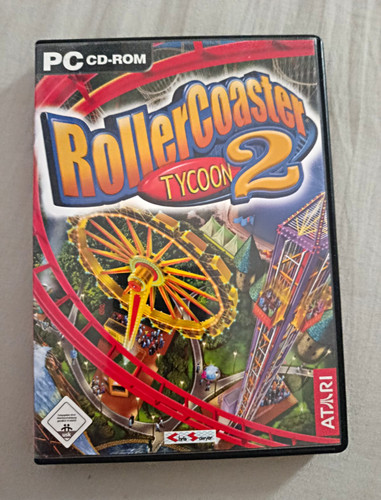 Atari rollercoaster tycoon - rollercoaster,