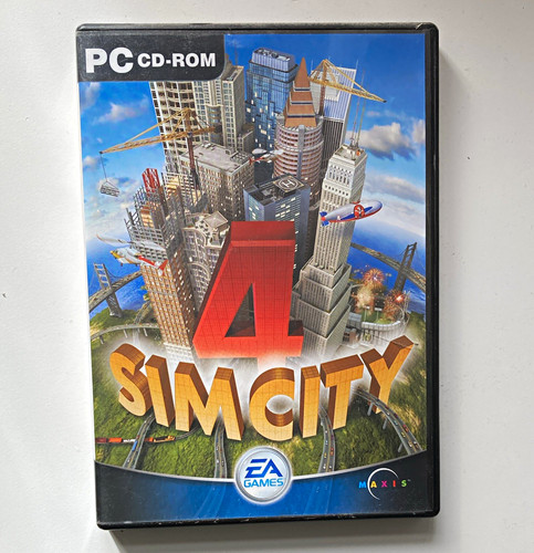 Games simcity cd - ea, 4