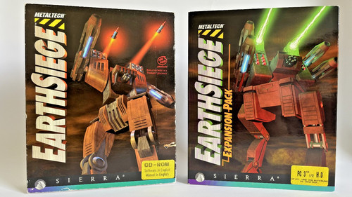 Earthsiege spiel - earthsiege, pc
