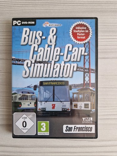 Bus cable car simulator - bus, &