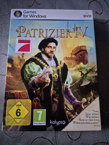 Kalypso patrizier dvd - patrizier, pc