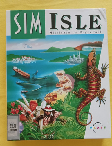 Sim isle 1995 rom - cd, big