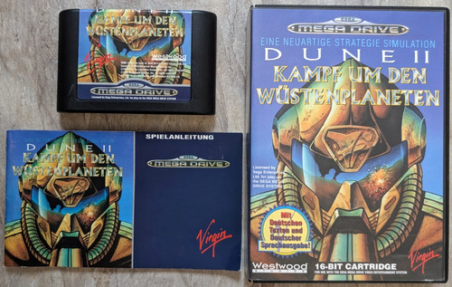 Sega mega drive spiel dune - sega,